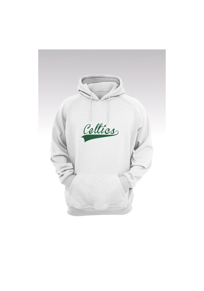 Startmore Boston Kapşonlu Sweatshirt - Hoodie Beyaz