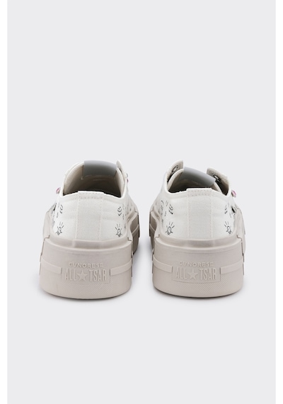 Derinet Yüksek Taban Kadın Sneaker Bej Bej