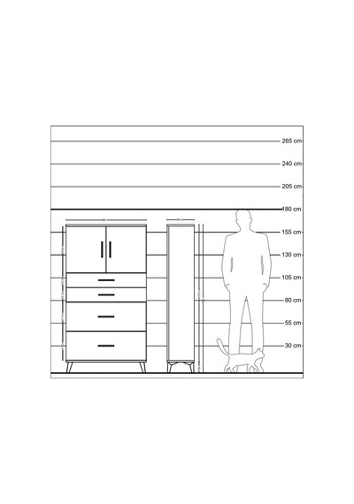 Arges Dolap 2 Raflı 4 Çekmeceli 2 Kapaklı 88x30x163 Aytaşı-an... Aytaşı Arges Dolap 2 Raflı 4 Çekmeceli 2 Kapaklı 88x30x163 Aytaşı-an... Aytaşı