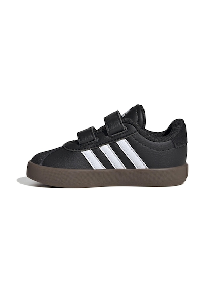 Adidas Vl Court 3.0 Cf I Unisex Bebek Sneaker-siyah Siyah