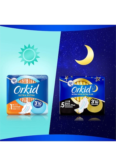 Orkid Ultra Süper Ekonomik Hijyenik Ped Normal 26'lı