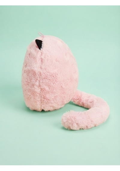 Pelul Oyuncak Obez Kedi 40 Cm Pembe