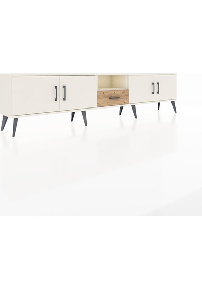 Arges Tv Ünitesi 3 Raflı Tek Çekmeceli 4 Kapaklı 220x30x51 Aytaşı-aytaşı/çam Aytası/atlas Çam - Aytası Arges Tv Ünitesi 3 Raflı Tek Çekmeceli 4 Kapaklı 220x30x51 Aytaşı-aytaşı/çam Aytası/atlas Çam - Aytası