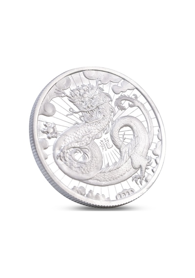 Agakulche Ejderha Gümüş Sikke Coin