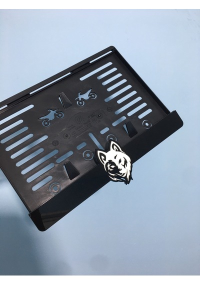 Kurt Logo Pleksi Motor Plakalığı