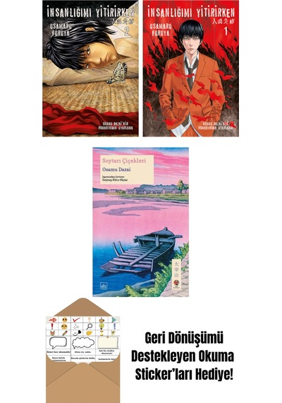 İnsanlığımı Yitirirken Cilt 2 + İnsanlığımı Yitirirken Cilt 1 + Soytarı Çiçekleri