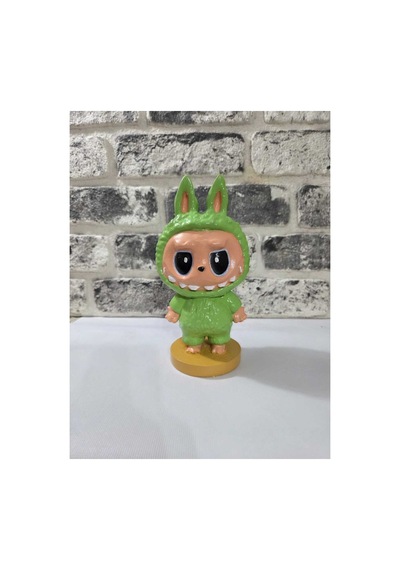 Labubu Biblo Figür-labubu 22 Cm Fıstık Yeşil
