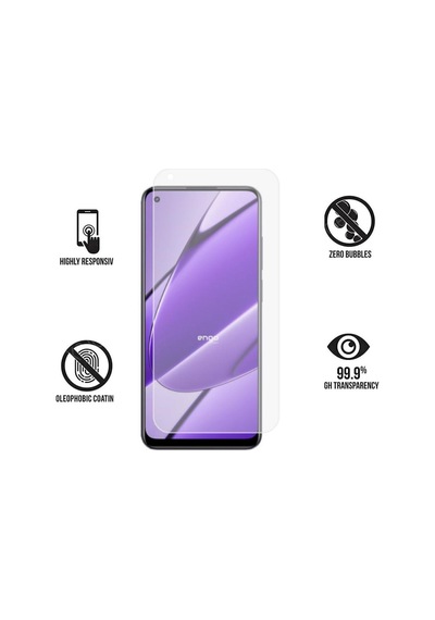 Realme Uyumlu 11 4g Ekran Koruyucu Mat Parmak İzi Bırakmaz Şeffaf