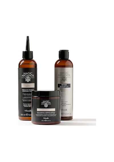 Nook Magic Arganoil Secret Argan Keratin Macadamia Yağlı Onarıcı Parlaklık Veren Şampuan 250 ML
