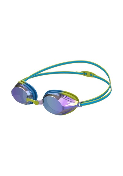 Speedo Vengeance 8-11325G799 Aynalı Çocuk Yarış Gözlüğü Mavi - Yeşil