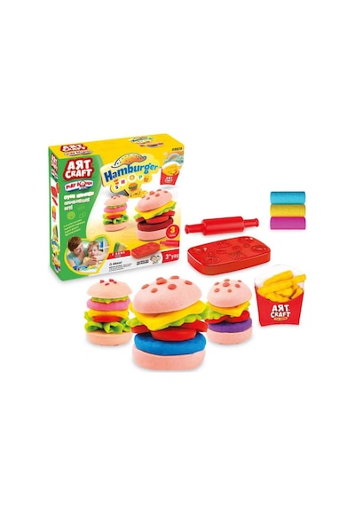 03573 Dede. Hamburger Set Oyun Hamuru 150 Gr / +3  Yaş
