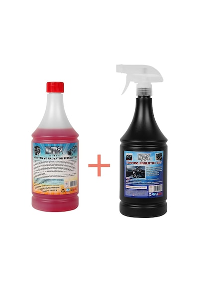 Ağır Yağ Sökücü 1 L + Torpido Parlatıcı Süt 500 ML