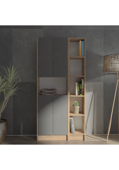Kuta Flat85 Kitaplık 4 Kapaklı Kütüphane (487093647) Kuta Flat85 Kitaplık 4 Kapaklı Kütüphane (487093647)