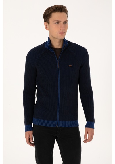 U.s. Polo Assn. Erkek Lacivert Hırka Triko 50315873-vr033 Lacivert