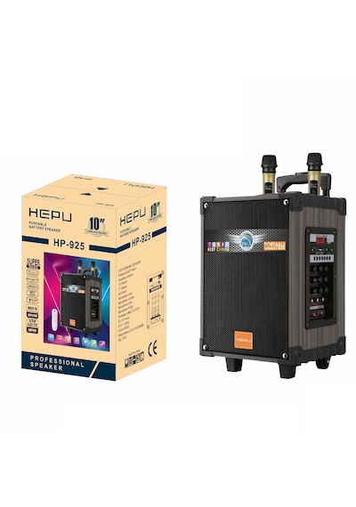 Hepu HP 925 Taşınabilir Şarjlı Bluetooth Hoparlör