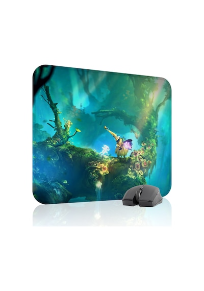 Ori And The Will Of The Wisps Dikişli Kauçuk Oyuncu Mousepad V3 - 48x40 Xl Gaming Mouse Pad