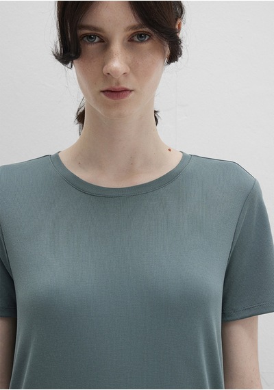 Mavi - Tencel Tm Modal Yeşil Midi Elbise 1310777-71917 Yeşil