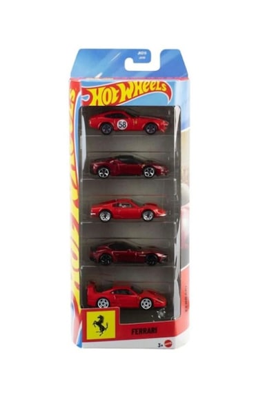 Hot Wheels 2026 Ferrari 5li Set Mattel