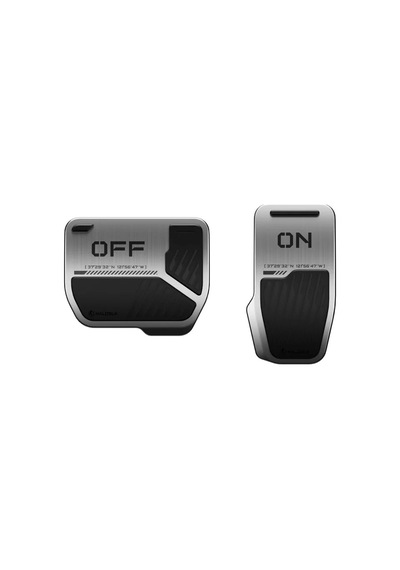 Tesla İçin Alaşımlı Araç Pedal Kapakları - Toy Switch