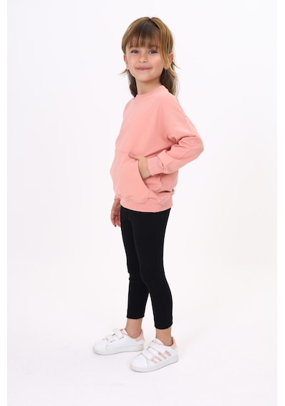 Toontoy Kids Toontoy Kız Çocuk Taytlı Takım Koyu Pudra