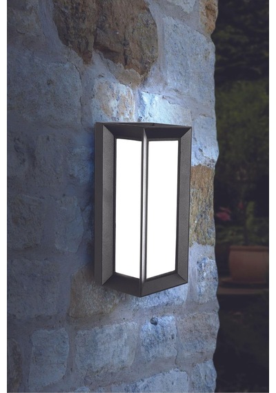 Bahçe Aydınlatması Led Işık 25cm 12w Beyaz Işık 6500k Zita Ultra Bahçe Duvar Aplik Su Geçirmez Çok Renkli