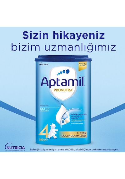 Aptamil Devam Sütü 5 Numara Toz Akıllı Kutu 800 Gr