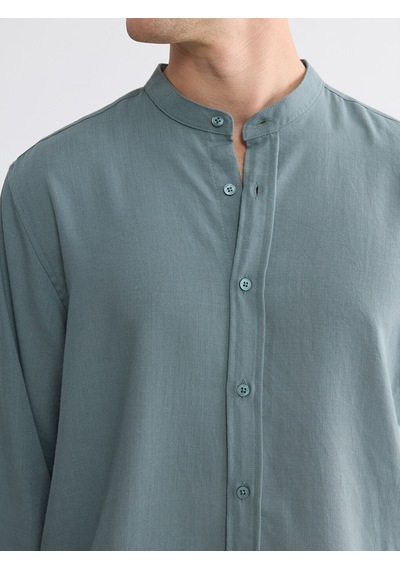 Lcw Vision Yeşil Regular Fit Erkek Gömlek