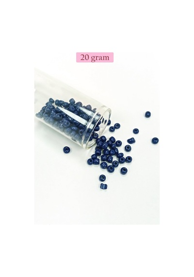 Dökme Cam Kum Boncuk Büyük Boy 6/0 4 Mm - 4 Renk - Toplam 80 Gram - Bnc413 Diğer