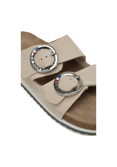 U.S. Polo Assn. U.s.polo Assn Plaın Nu 5fx Bej Hakiki Deri Comfort Casual Anatomik Terlik Bej U.S. Polo Assn. U.s.polo Assn Plaın Nu 5fx Bej Hakiki Deri Comfort Casual Anatomik Terlik Bej