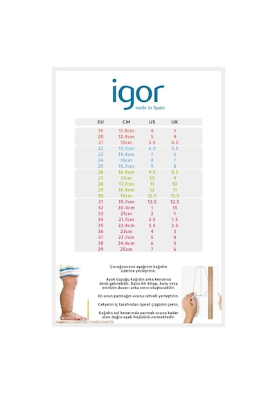 İgor S10171 Star Erkek Çocuk Beyaz Sandalet