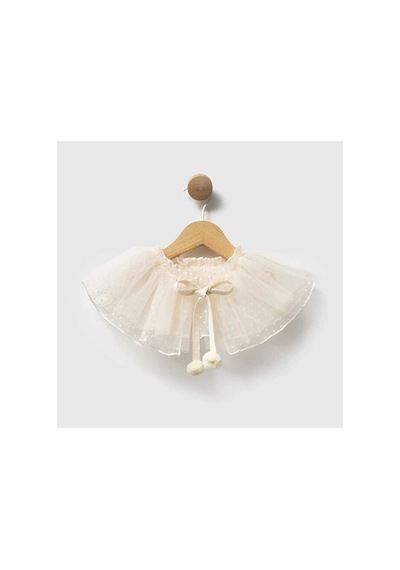 Ministok Valentina Çıkarılabilir Pelerin Yakalı Kız Çocuk Elbise Bordo