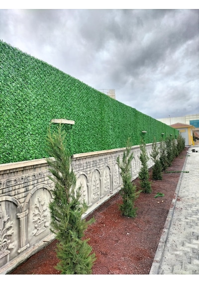 Yapay Çim Çit Örgü Telli Bahçe Çiti 150 Cm X 8 Mt