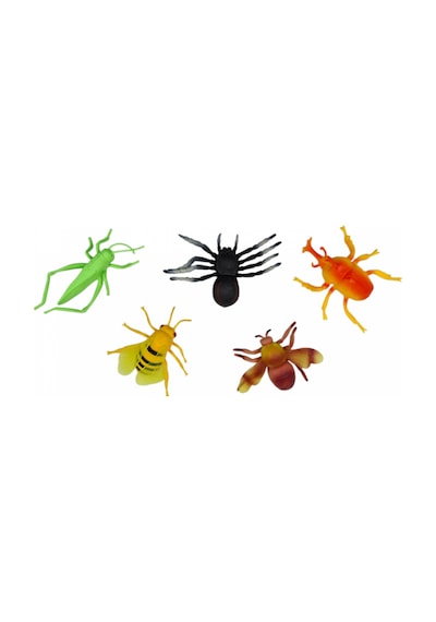 Insect World Karışık Böcek Figür Seti Gerçekçi Görünümlü Eğitici Oyuncak Poşetli Set