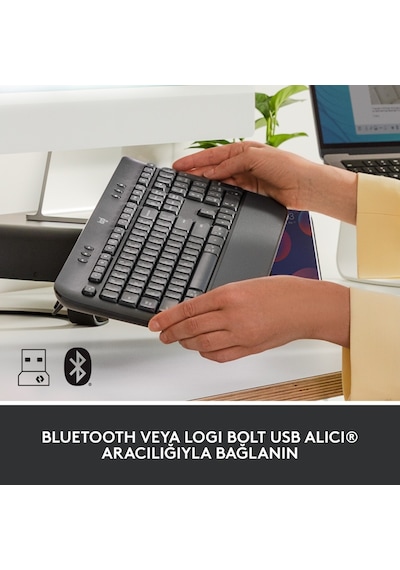 Logitech Signature K650 Bilek Destekli Kablosuz Klavye