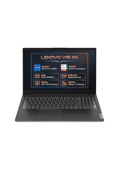 Lenovo V15 G4 IRU 83A100GPTR 035 i7-1355U 16 GB 1 TB SSD 15.6" FHD W11P Dizüstü Bilgisayar