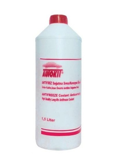 Autokit Kırmızı Antifriz 1.5 Lt