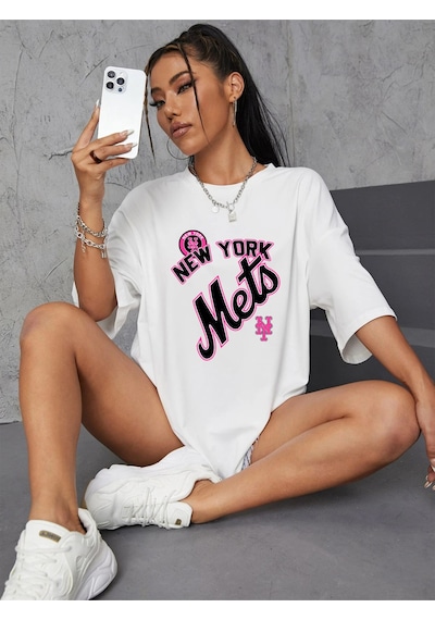 Noıssey Urban Pop Graphic Kadın Tişört Koleksiyonukod 5260 Beyaz