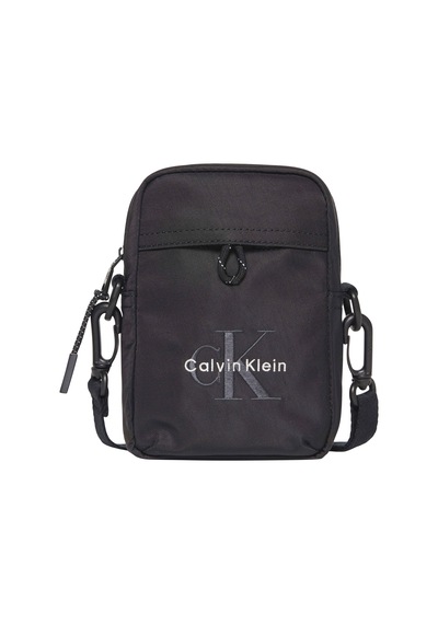 Calvin Klein Erkek Marka Logolu Günlük Kullanıma Uygun Siyah El Çantası Lv04d3231g Ub1