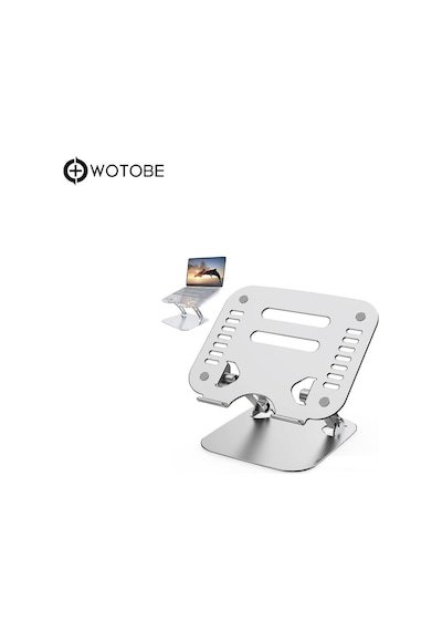 Ayarlanabilir Metal Laptop Standı Notebook Tutucu Alüminyum Apple Uyumlu MacBook Yükseltici