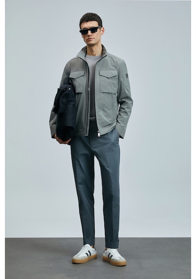 Lufian Plus Smart Erkek Chino Pantolon Slim Fit Yeşil Yeşil 111190339100600 Yeşil