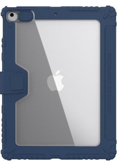 Nillkin Apple Uyumlu iPad 10.2 2019/2020/2021 Tablet Kılıfı -safir Mavisi