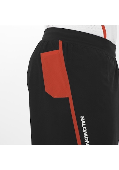 Salomon S/lab Speed 7" Erkek Koşu Şortu Deep Black Lc2692200 Siyah