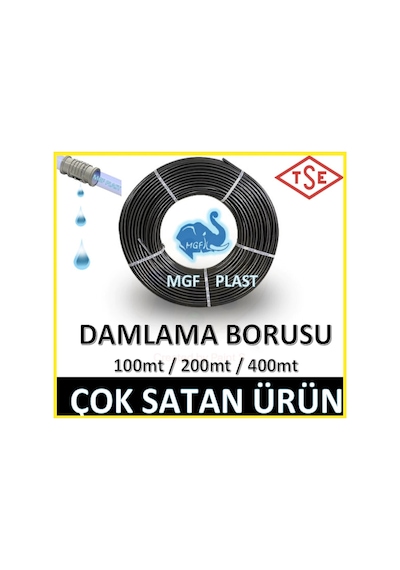 Mgf Üretimden-(Tse) 16Mm. Kaplamalı Damla Sulama Borusu