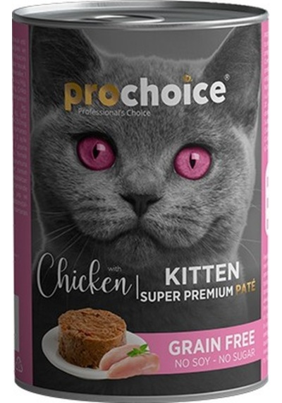 Prochoice Pate Tavuklu Yavru Kedi Konservesi 6 x 400 G Prochoice Pate Tavuklu Yavru Kedi Konservesi 6 x 400 G