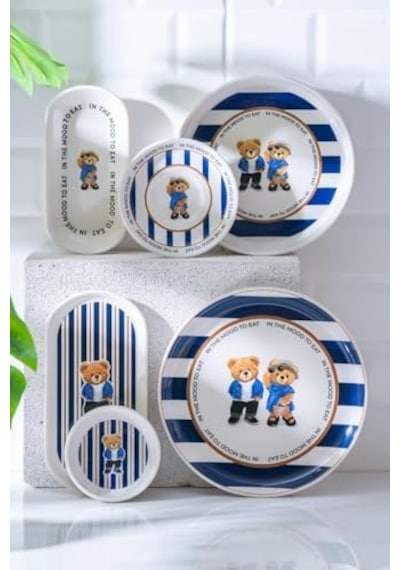 Cool Bear 6 Kişilik 21 Parça Kahvaltı Takımı Diğer