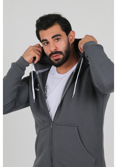 Hummel Armin Pamuklu Sweatshirt Antrasit