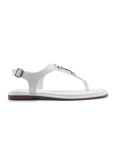 Nine West Ophelıa 5fx Beyaz Kadın Düz Sandalet 000000000101929094 Beyaz