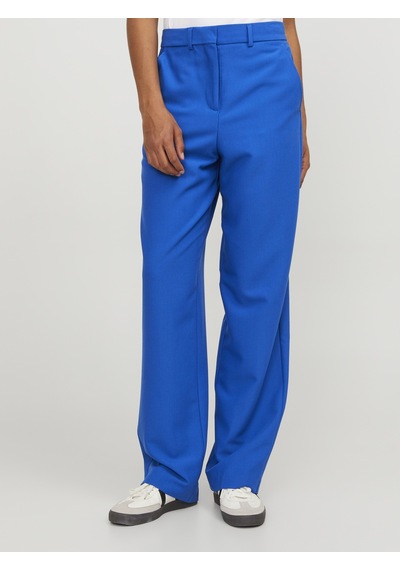Jack & Jones Kadın Yüksek Bel Kumaş Pantolon - Marry - 12200674 Blue Iolite Mavi