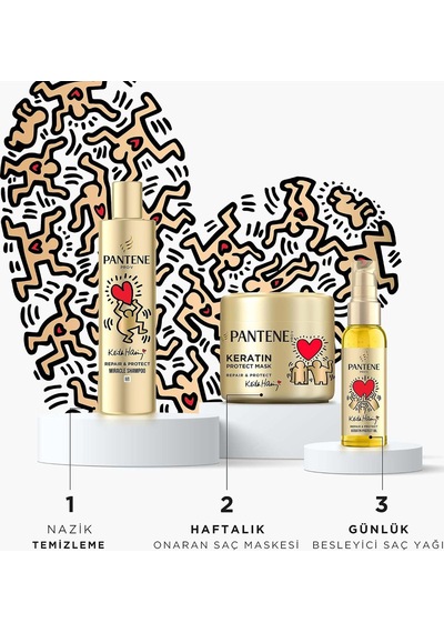 Keith Haring Yoğun Bakım Keratin Yağı 100 Mililitre 72583977