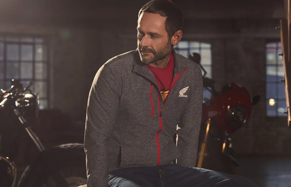 Honda Collection Honda Fermuarlı Sweatshirt